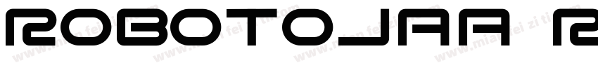 RobotoJAA Regular字体转换